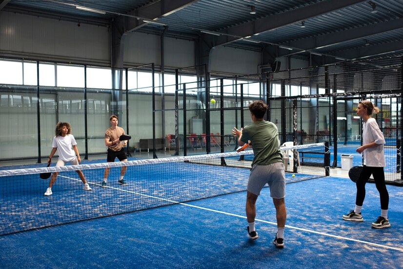 Height of a padel court
