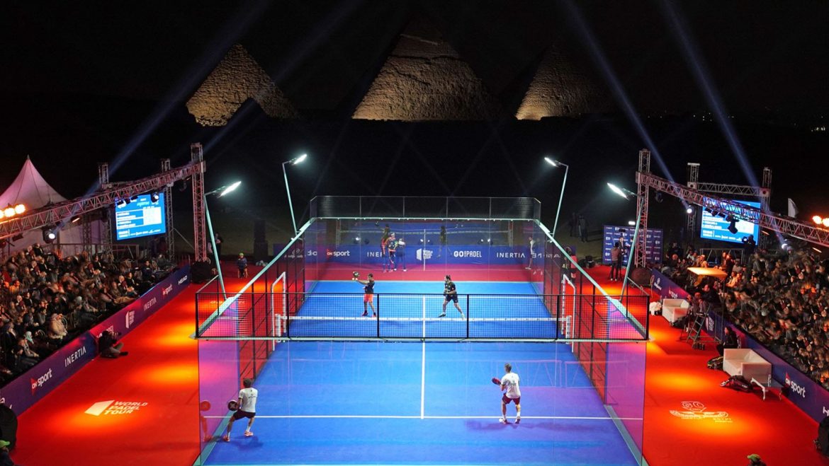 Padel competition court