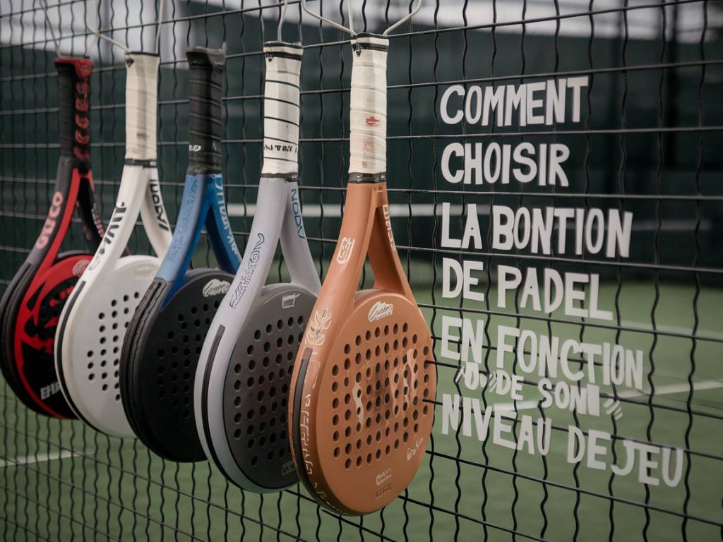 Comment choisir la bonne raquette de padel en fonction de son niveau de jeu ?